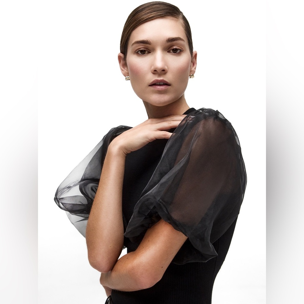 NWT Brochu Walker Marie Top black XS